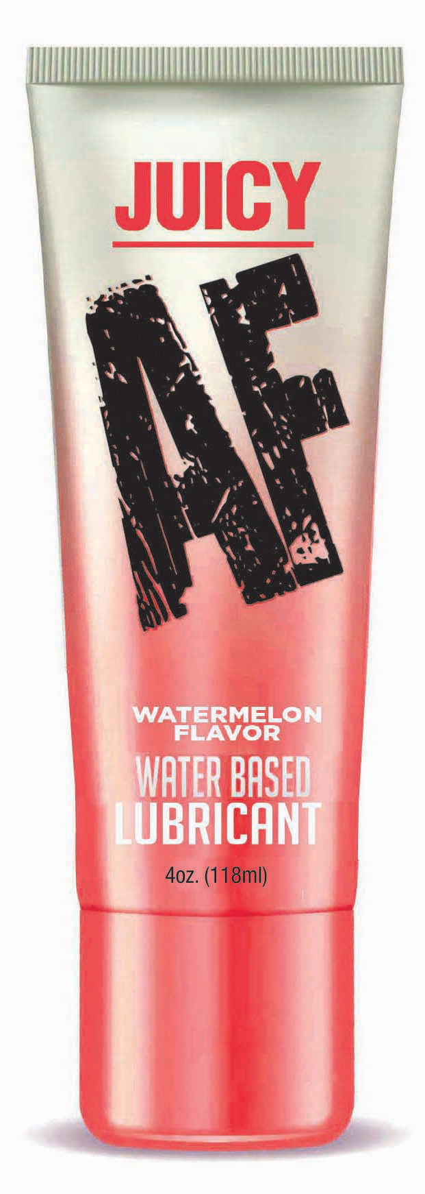 Juicy Af - Watermelon Water Based Flavored Lubricant - 4 Oz