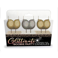 Glitterati Boobie Candle Set