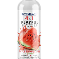 Swiss Navy 4-in-1 Playful Flavors - Watermelon 1  Oz