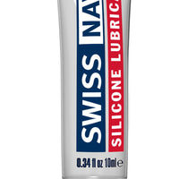 Swiss Navy Silicone Based Lubricant 10ml 0.34 Fl Oz