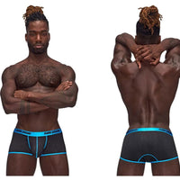Casanova Uplift Mini Shorts - Medium - Black-blue