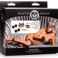 Wild Sex 7 Piece Bondage Set - Brown