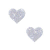 Razzle Dazzle Crystal Jewel Sparkle I Heart U Body Stickers 6 Pk