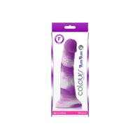 Colours - Pleasures - Yum Yum 6 In. Dildo - Purple