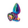 Rear Assets - Mulitcolor Heart - Medium - Rainbow