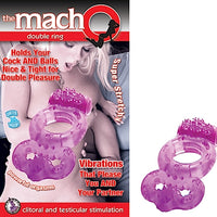 The Macho Double Ring Purple
