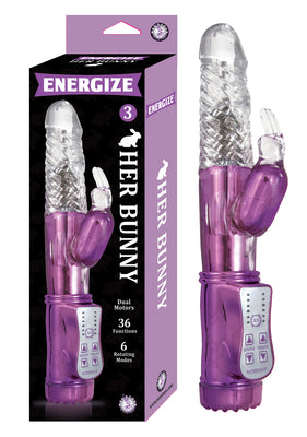 Energize Her Bunny 3 - Purple