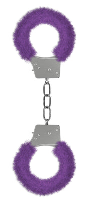 Beginner's Furry Handcuffs - Purple