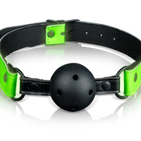 Breathable Ball Gag - Glow in the Dark