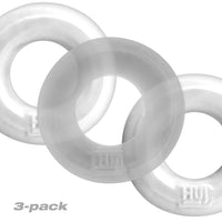 Huj3 C-Ring 3-Pack - White - Clear Ice