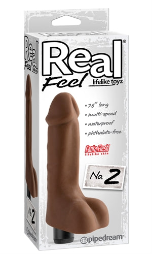 Real Feel Life Like Toyz #2 - Brown