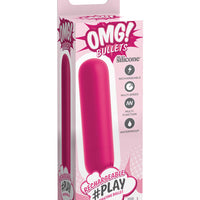 Omg! Bullets Play Rechargeable Vibrating Bullet - - Fuschia