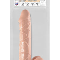 Basix Rubber Works 12 Inch Mega Dildo - Flesh