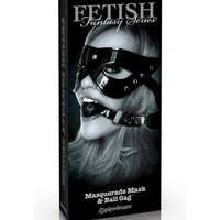 Fetish Fantasy Limited Edition Masquerade Mask and Ball Gag