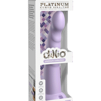 Dillio Platinum - Slim Seven 7 Inch Dildo - Purple