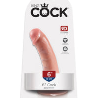 King Cock 6-Inch Cock - Flesh