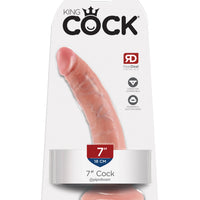 King Cock 7-Inch Cock - Flesh