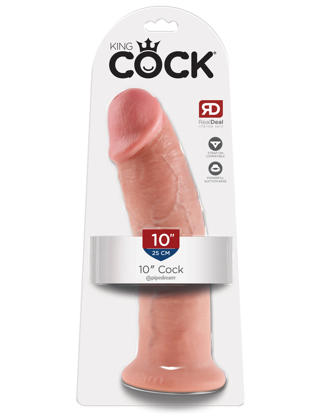 King Cock 10-Inch Cock - Flesh