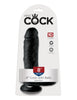 King Cock 8-Inch Cock With Balls - Black