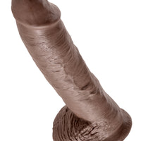 King Cock 10-Inch Cock With Balls - Brown