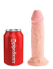 King Cock Plus Triple Density 6" Cock - Flesh