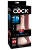 King Cock Plus Triple Density 6" Cock - Flesh