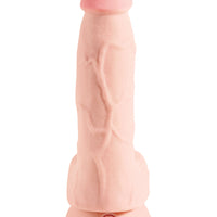 King Cock Plus Triple Density 5" Cock With Balls - Flesh