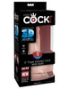 King Cock Plus Triple Density 5" Cock With Balls - Flesh