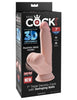7 Inch Triple Density Cock With Swinging Balls