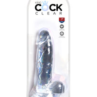 King Cock Clear 7" Cock With Balls