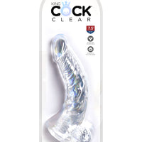 King Cock Clear 7.5" Cock With Balls