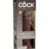 King Cock Elite 6 Inch Silicone Dual Density Cock  - Tan