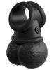 King Cock Elite - the Crown Jewels - Vibrating  Vibrating Silicone Swinging Balls