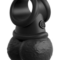 King Cock Elite - the Crown Jewels - Vibrating  Vibrating Silicone Swinging Balls