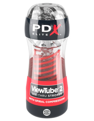 Pdx Elite Viewtube 2 Stroker - Clear