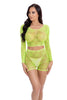 Leaf It to Me Short Set - One Size - Green