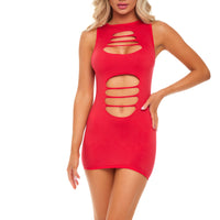 Can't Commit Dress - One Size - Red
