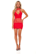 Rich B Phase Dress - One Size - Red
