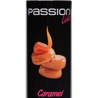 Passion Licks Caramel Water Based Flavored Lubricant 8 Oz