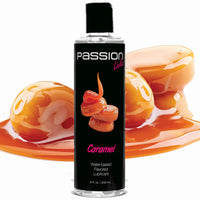 Passion Licks Caramel Water Based Flavored Lubricant 8 Oz