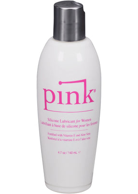 Pink Silicone Lubricant for Women - 4.7 Oz - 140 ml