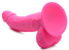 Pop Pecker 7.5 Inch Dildo With Balls - Pink