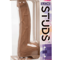 Silicone Studs 8 Inch - Brown