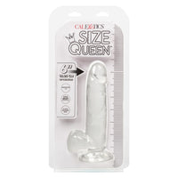 Size Queen 6 inch-15.25 Cm - Clear