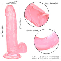 Size Queen 6 Inch - Pink