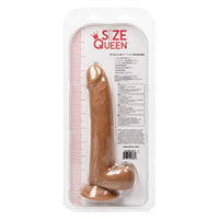 Size Queen 8 inch-20.25 Cm - Brown