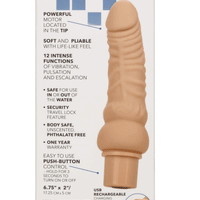 Rechargeable Power Stud Curvy - Ivory