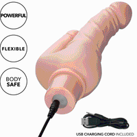 Rechargeable Power Stud Over and Under - Ivory