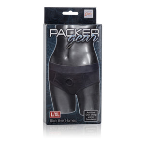 Packer Gear Brief Harness - Large-extra Large - Black