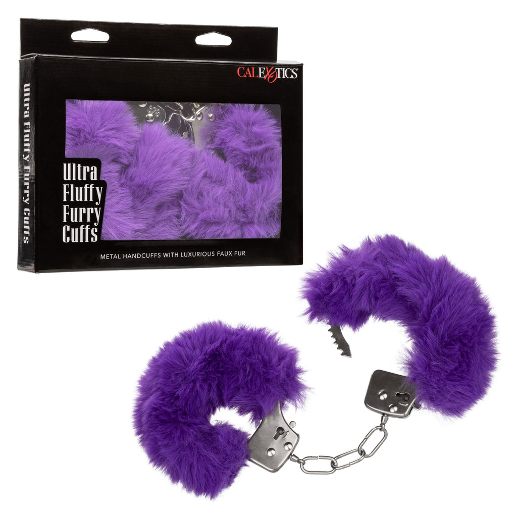 Ultra Fluffy Furry Cuffs - Purple